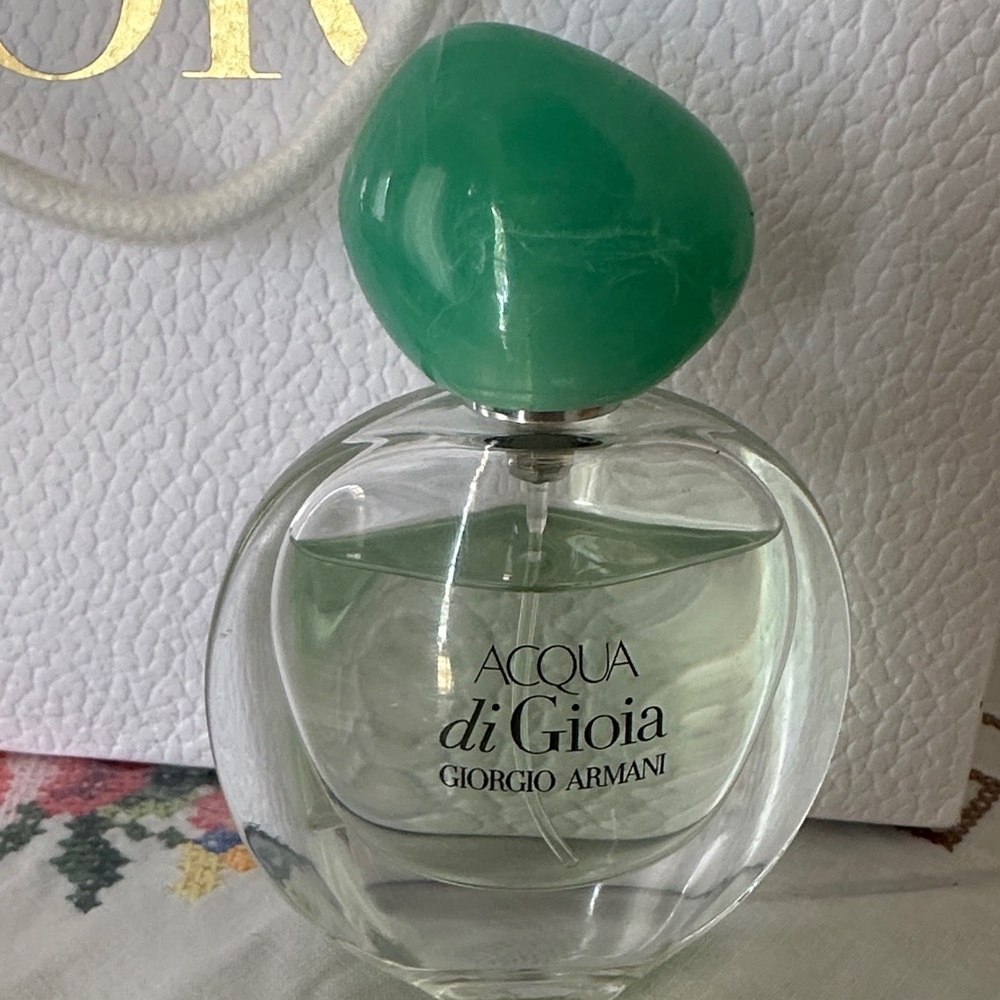 Giorgio Armani Acqua di Gioia with Green Cap